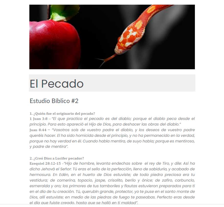 El Pecado​