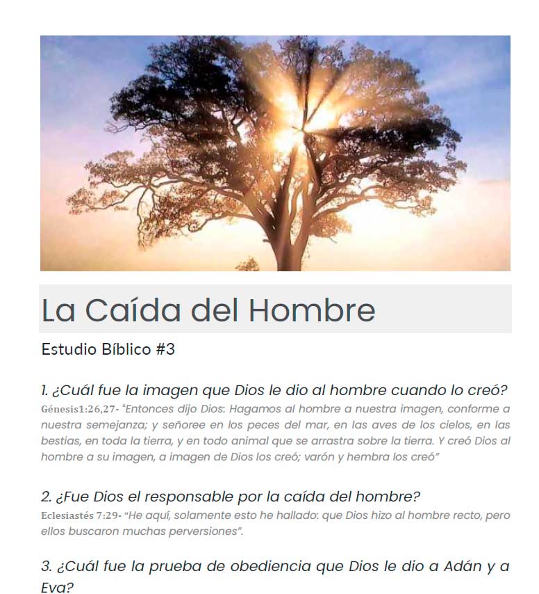 La Caída del Hombre